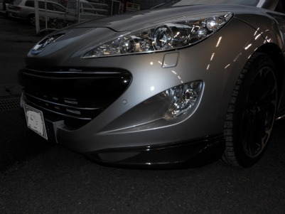 RCZ　カーボン製エアロパーツ販売中！