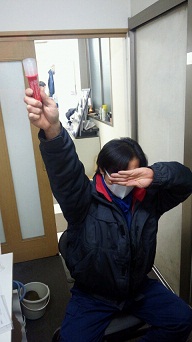 非常信号灯で・・・