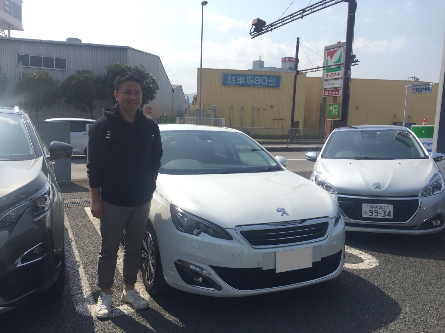 308アリュールBLUEHDI認定中古車ご納車させて頂きました。