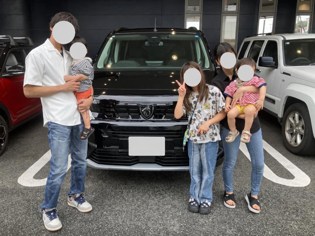 S様プジョーRIFTERご納車おめでとうございます！